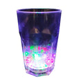 370ml LED Flashing PS Plastic BPA Free Food Grade Transparent CE Certified Custom Logo Drinking Mug for Party Gifts