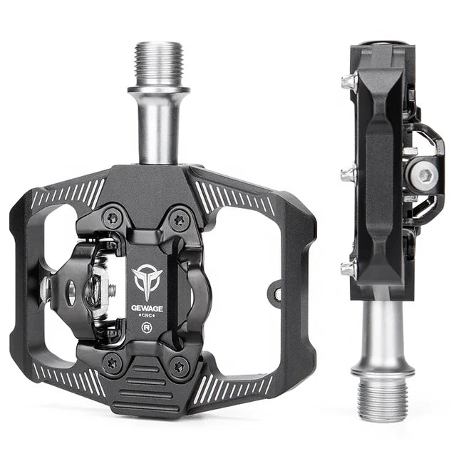 Comfortable Tread Bicycle Pedals Road Bike Pedal Self-lock 3 Sealed Bearing Lock Pedal
