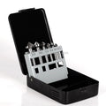 WEIX 6Pcs 6.3/8.3/10.4/12.4/16.5/20.5mm Countersunk Hole Chamfer Drill Bits with Round Shank