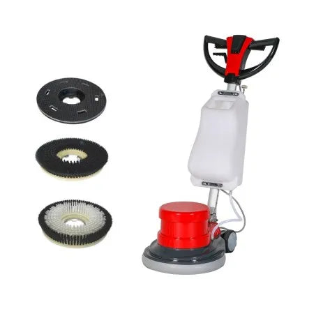 Single Disc Floor Brush Machine with Report for Commercial Using