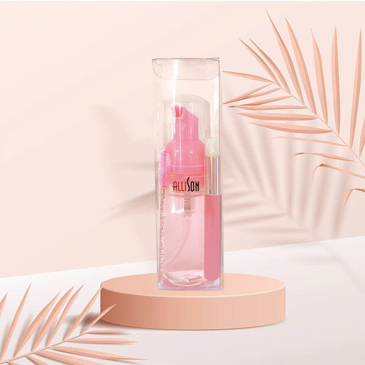 Custom Lashshampoo Private Label Lash Cleanser Vegan Eyelash Extension Cleanser Lash Shampoo for Lash Wash Eyelash Foam Cleanser