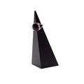 Bettism Modern Tower Cone Jewelry Display Black Ring Stand Metal Earring Display Rack for Photography