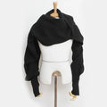 Winter Warm Knitted Scarf Long Thick Shawl Soft Scarves With Sleeve Wrap MegaBDM