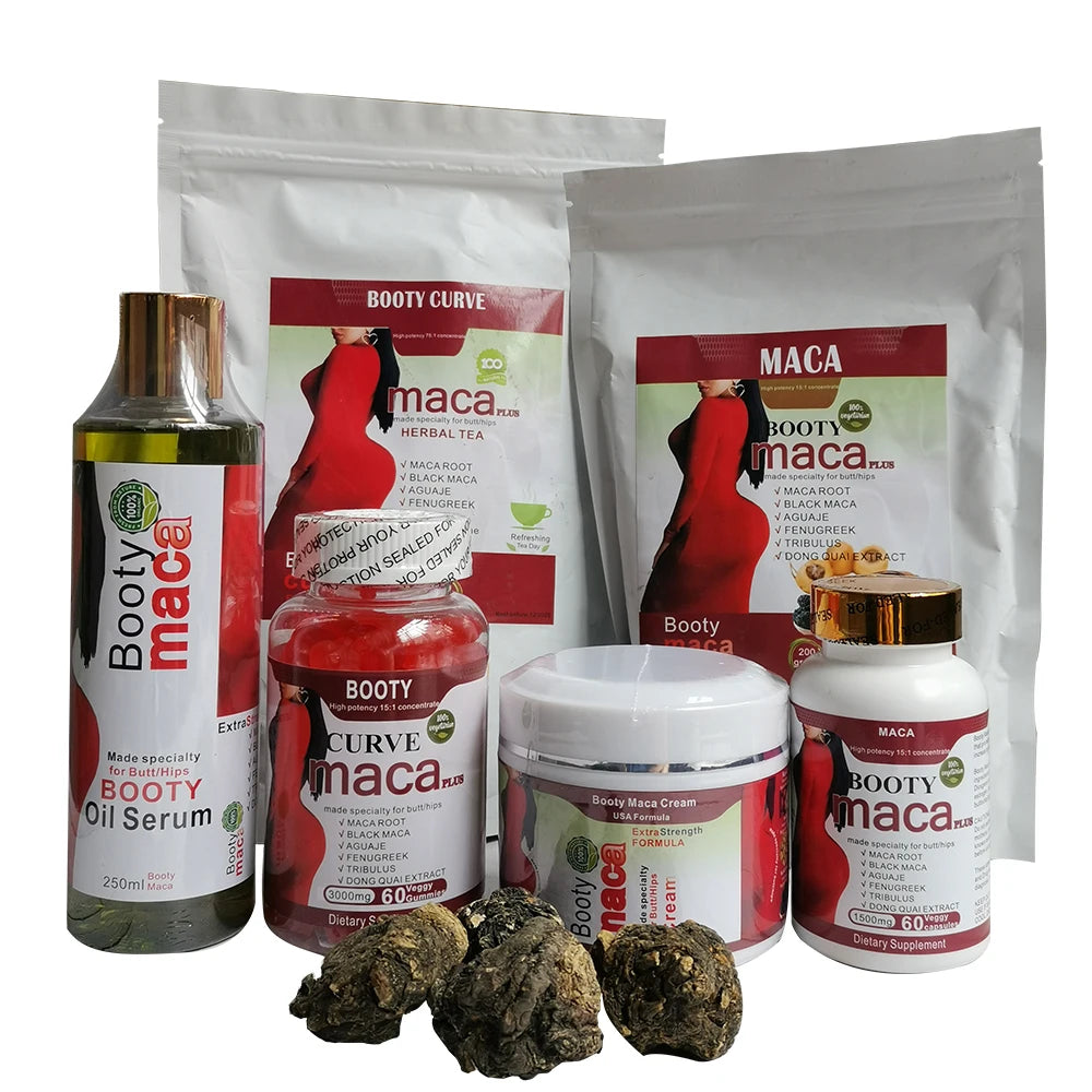 Natural Herbal Butt Enhancement Cream for Women Maca Butt Fudge New Organic Buttock Enlargement Product Ultimate Maca Kit
