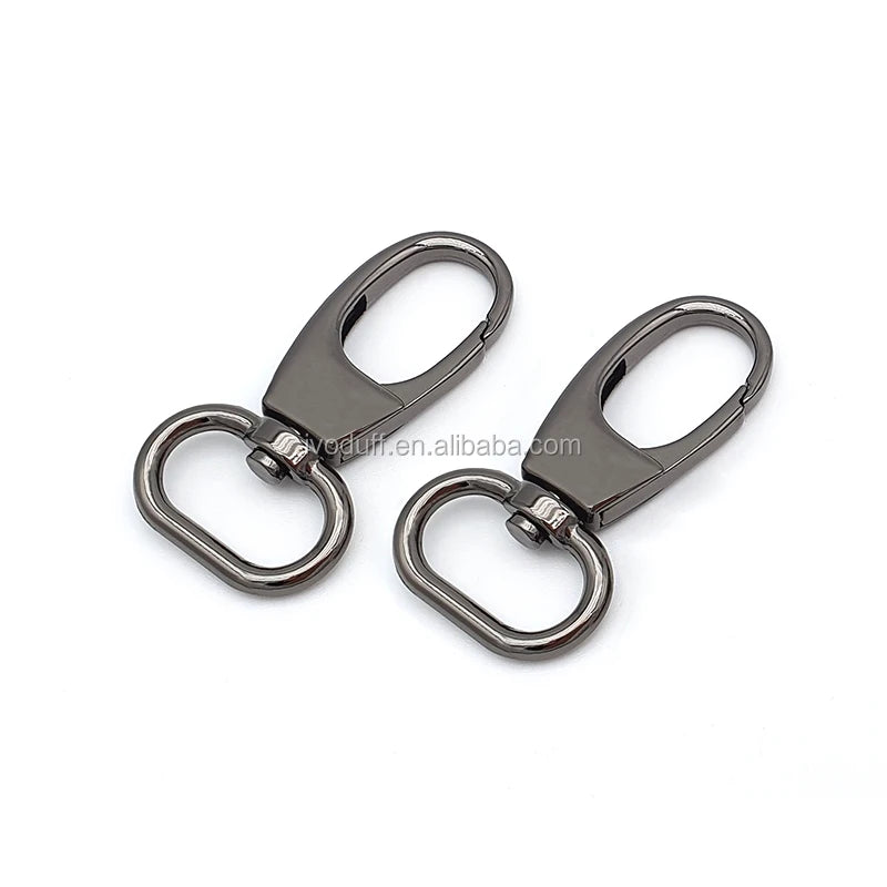 Ivoduff Various Color 25mm Metal Swivel Hook Handbag Hardware Snap Hook