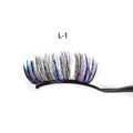 2023 New Design Christmas Dramatic Lashes Glitter Lashes Glitter Eyelashes Extensions Glitter Lash Trays