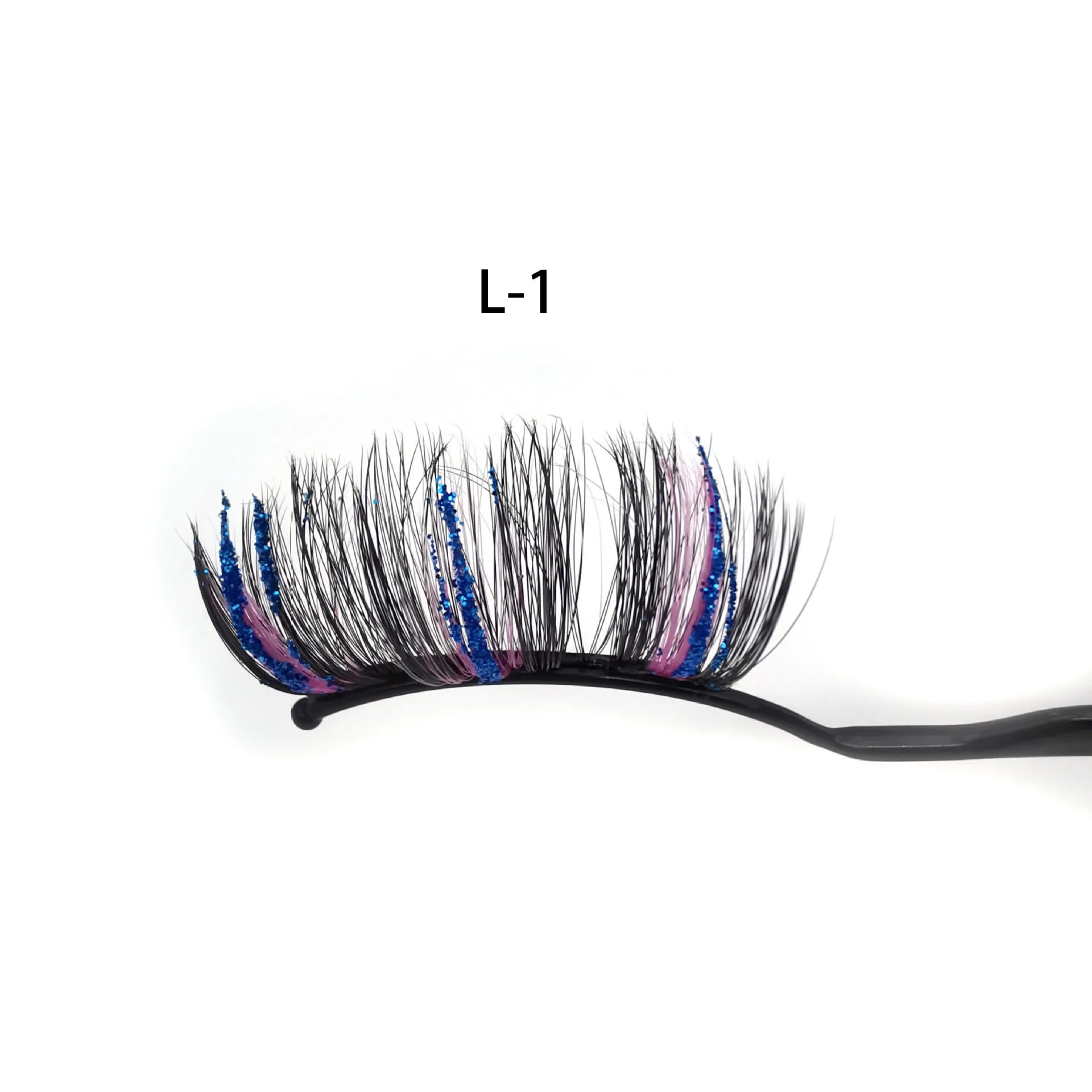 2023 New Design Christmas Dramatic Lashes Glitter Lashes Glitter Eyelashes Extensions Glitter Lash Trays