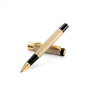 2024 High-grade Blue Metal Pen Custom Logo Roller Pen Models Promotional Pen with Wide Clip