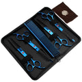 Hot Selling 5pcs Stainless Steel Pet Dog Scissors Set Professional Dog Grooming Scissors Set