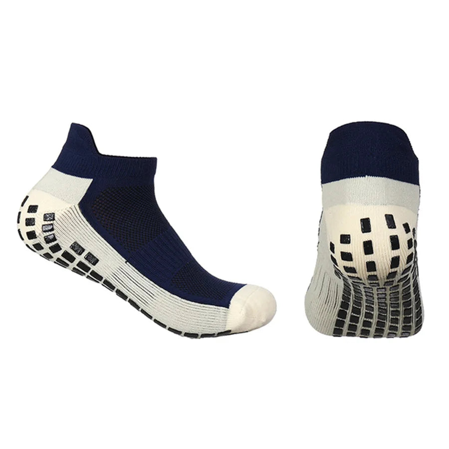 Wholesale Hot Selling OEM Unisex Athletic Breathable Ankle Grip Football Socks Summer Sporty Non slip Yoga Ankle Socks