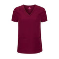 72% Polyester 21% Rayon 7% Spandex Scrubs Set V-Neck Stretch Tops Premium Hospital Uniform