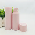30ml 50ml 100ml 120ml PP Matte Pink Lotion Bottle Custom Skincare Container Fancy Packaging Luxury Lotion Bottle With Pump