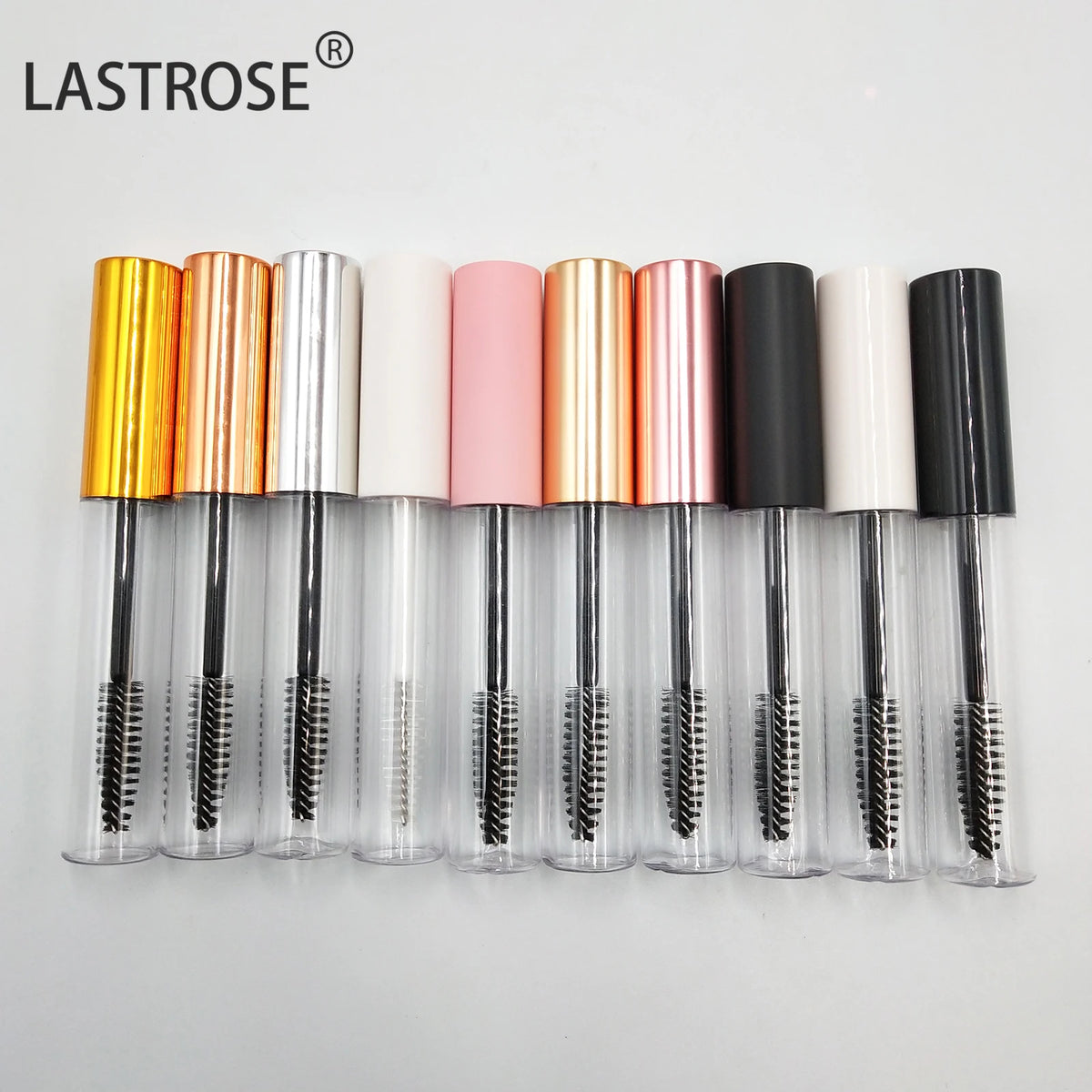 Transparent Mascara Tube Support Private Label Eyeliner Tubes Lip Gloss Tubes With logo