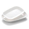 Unbreakable Eco-Friendly BPA Free Party Restaurant Dinnerware 11 Inch Large Dinner Serving Melamine Oval Plate