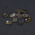 DIY Crystals 12*16mm Natural Grey Agate Gemstone Loose Cabochon Wholesale Price