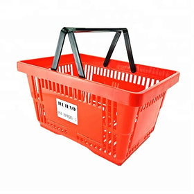 RTS RH-BPH21-1 2pcs Price 430*300*230mm 20 L Plastic Shopping Basket