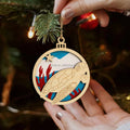 Factory Direct Custom Hawaiian Ocean  Animals Ornaments Plywood 3D Multilayers  Sea Turtle Tag Plaque for  Christmas Gifts