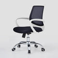 Mid-Back Rotatable Ergonomic Fabric Office Chair Modern Style Mesh Design
