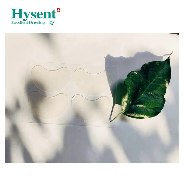 Hysent Organic Hydrocolloid Acne Patch 4 Patches in Moon Shaped Design for Body Use