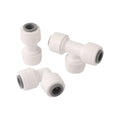 1/4 Inch Quick Connector Fittings RO Water Purifier System Tee Elbow Straight Pipe Joint Push to Connect Fittings