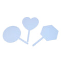 Sublimation Acrylic Cake Topper Blanks for Custom Wedding Engagement Birthday Graduation Anniversary