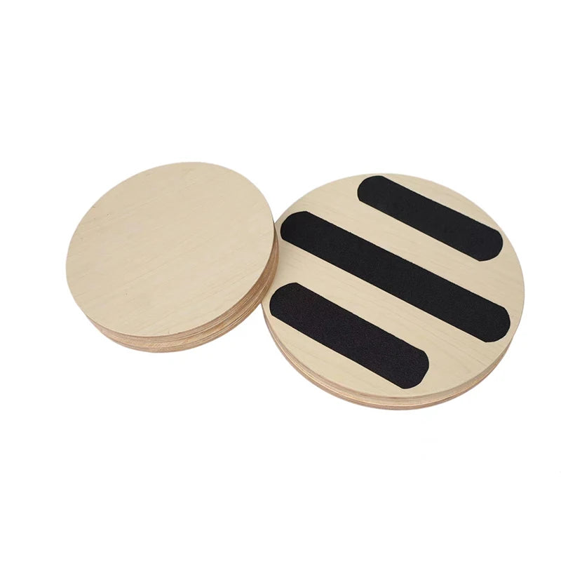 Waist Twisting Wooden Rotating Machine Fitness Sports Equipment Wood Pilates Disc