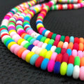 Wholesale Colorful Ceramic Clay Abacus Beads for DIY Jewelry Bracelets Necklaces Candies Accessories