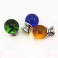 30mm Custom Size Colored K9 Crystal Metal Alloy Polished European Folk Art Door Knobs Cabinet Handles Drawer Knobs Furniture
