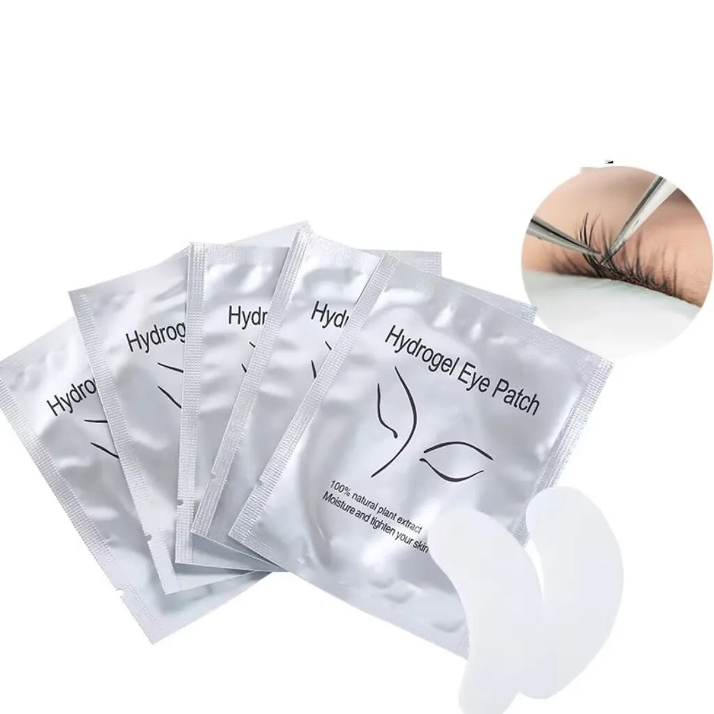 Private Label Collagen Under Eye Patches Professional Non-woven Hydrogel Under Eye Gel Pads for Eyelash Extension Supplies