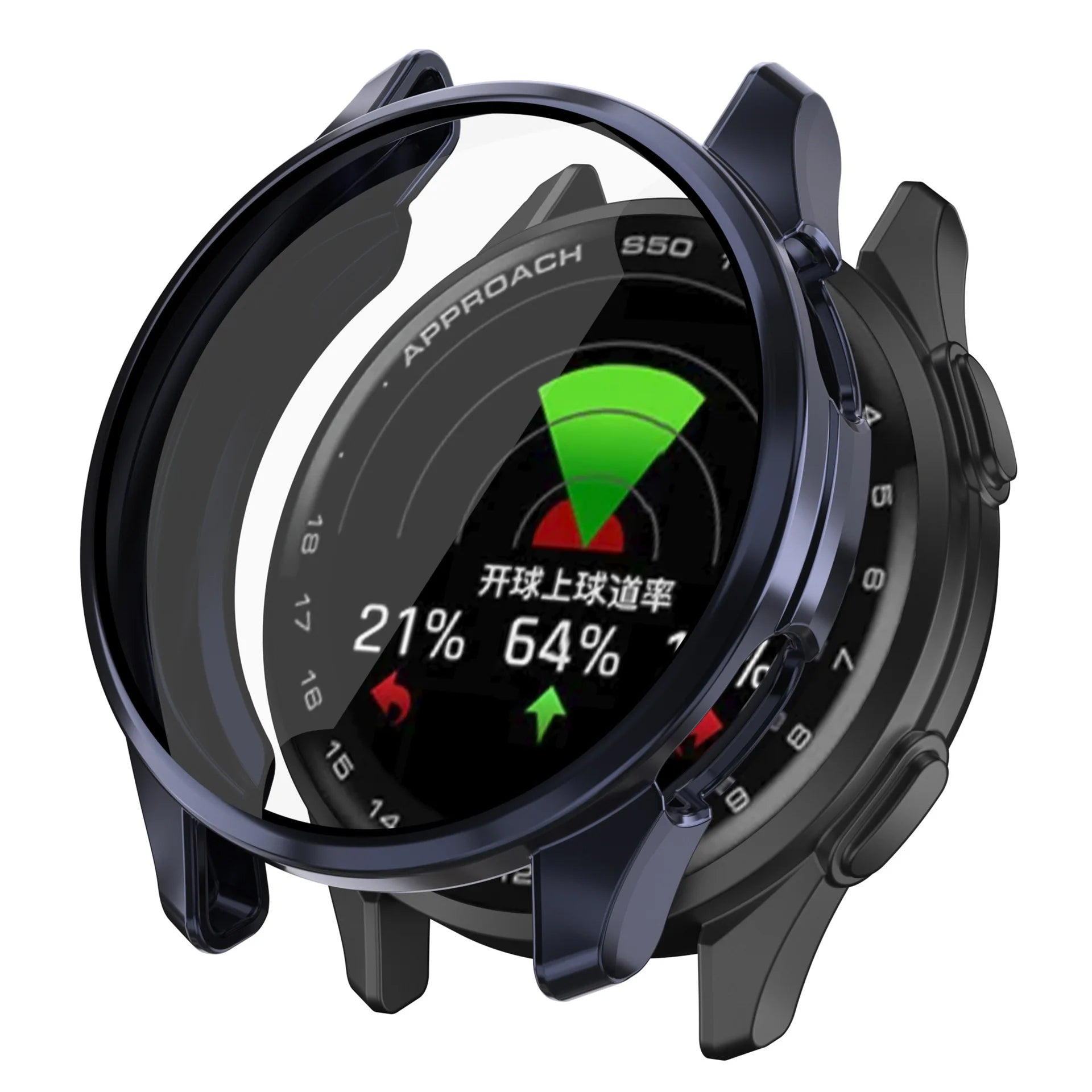 New Arrivals 2025 Hollow TPU Full Cover Watch Protector Case for Garmin Approach S50 Cover Protective Case
