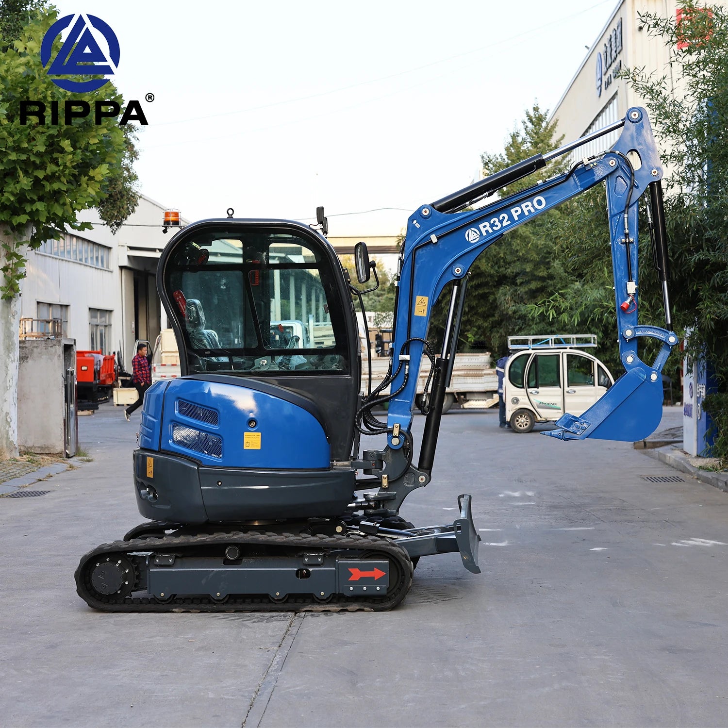 Kubota 3.5 Ton Crawler Mini Excavator EPA 5 Motor Pump Cheap Price Europe 5 EPA 1Ton 2Ton Home Excavator Digger Available for