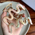 Customized Large Claw Hair Clips for Women Retro Fashion M-Shaped Alloy Shark Clamp Customized Color Size LOGO Acetate Material