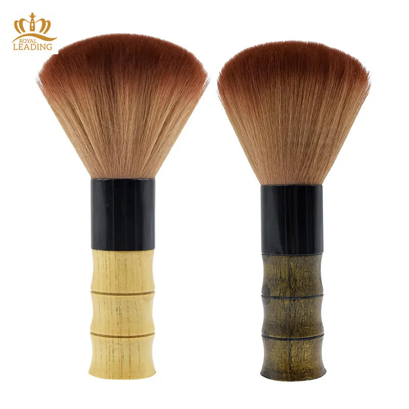 Soft Wooden Handle Salon Professional Haircut Neck Brush