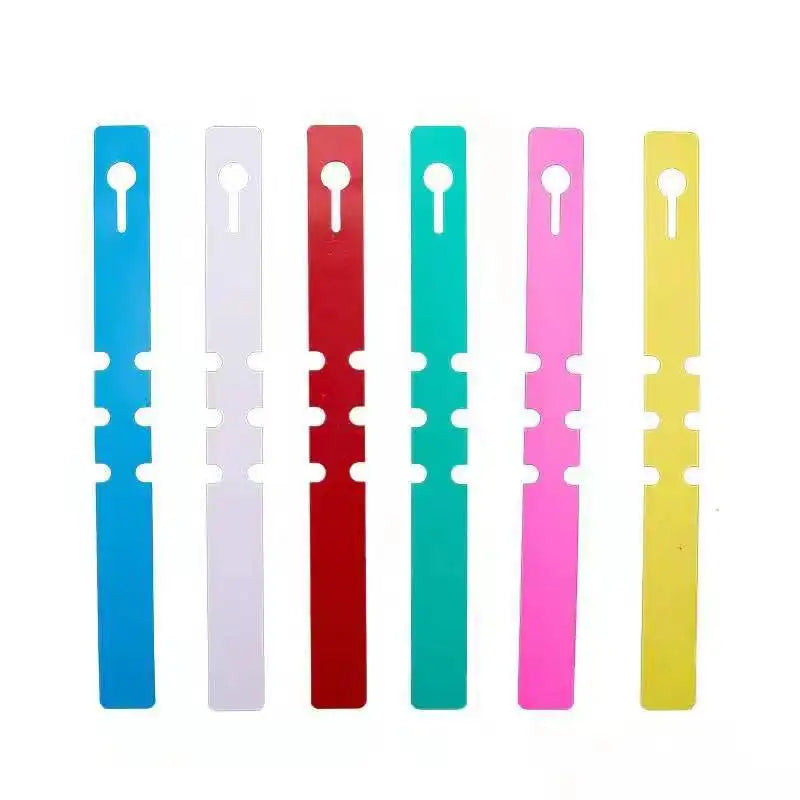 China Factory Directly Sale Plastic Garden Tree Tags Plant Labels Wrap Around Hanging Tags Signs Plant Markers Nursery Tag