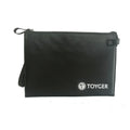 Customizable Men's Casual Alligator Pattern Synthetic Leather Wristlet Bag Open Closure with  Lining and Rivet Decoration