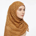 Wholesale High Quality Jersey Scarf Stretchy Hijab Plain Cotton Lace Premium Jersey Hijab for Women