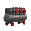 Auarita Oil-free 240v 100L 1800w Electric Air Compressor 3 Cylinders Silent Air Compressor Machine