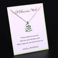 Stainless Steel Mother's Father's Day Valentines Birthday Girlfriend Gift Christmas Wish Butterfly Moon Sun Star Lucky Necklace