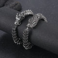 Niche Personalized Punk Dragon Bracelet for Men Stainless Steel Retro Domineering Three-Dimensional Jewlery Bracelet