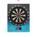 Mini Soft Tip Alloy Dart Machine with 15.5'' Dartboard and Automatic Scoring for 10 Games Sport Entertainment