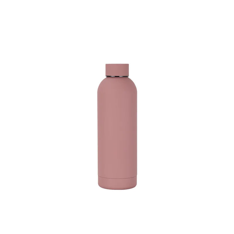 Wholesale Stainless Steel Vacuum Insulated Hot Cold Water Bottle Double Walled Cola Shape Leak Proof Sports Flask