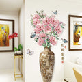 Living Room Decoration 3d Adhesive Stickers Flower for the Wall