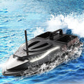 High Speed V700 Dual Hoppers Fish Feeding Boat Fishing GPS RC Bait Boat Tuna Fishing With Flashing Lights Over Distance Return