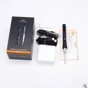 Mini TS80P MINIWARE Smart Soldering Iron & Station with 100-400C Temperature Control 8S Heat-Up 30W Max Power