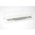Children's Portable Stainless Steel Silver Hard Earpick Set Customized Logo Plastic Box Packing Model EPS-0001 MOQ 1 Sample