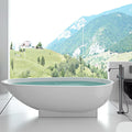 GM's New Design Hot Sale Solid Surface Stone Freestanding Bathtub Best Resin Acrylic 5-Star Hotels Soaking Bathtub
