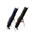 1.25M Double Canvas Multifunctional Durable Portable Fishing Rod Tackle Bag With Stand