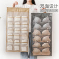 Underwear Hanging Bag Household Wall Hanging Sock Storage Bag Closet Underwear Double-sided Storage Hanging Bag