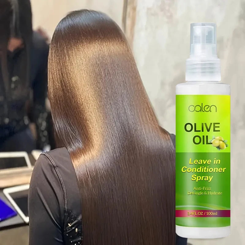 Private Label 100ml Natural Smooth Shine for Wigs Hair Repair Hair Leave in Conditioner Spray