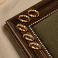 Fashion Waterproof Jewelry Non Tarnish Stainless Steel 18k Gold Plated Circular Heart Ring Sweet Style Rings YF5037